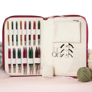 Interchangeable knitting tips 13cm/5&quot; KnitPro Dreamz set Grande - the best gift for every knitter