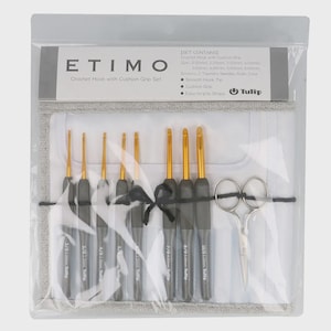 Tulip Etimo crochet hook set - Premium Gold or Royal Silver zdjęcie 7