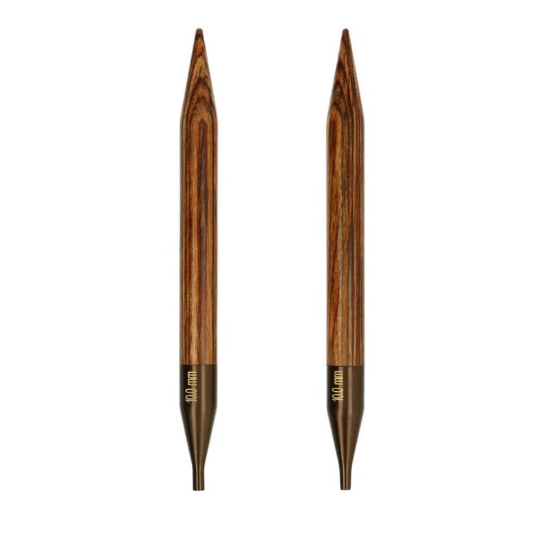 Interchangeable Wooden Circular Knitting Needle Tips Knitpro Etsy