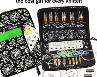 ChiaoGoo SPIN Interchangeable Knitting Needles Sets | bamboo knitting point set - gift for every knitter!
