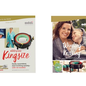 Livre De Patrons De Tricot "Turbo-Knitting" Pour Machine AddiExpress Professional - Modèles Rapides Et Créatifs