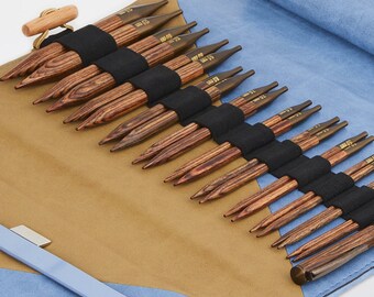 交換可能な木製輪編み針セット - KnitPro Ginger Deluxe - Etsy 日本