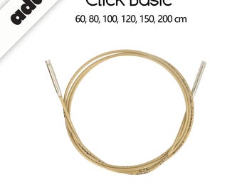 Addi Click Wechselspitze Olivenholz 3,75 Mm – Für Rundstricknadeln, Angenehmes Strickgefühl