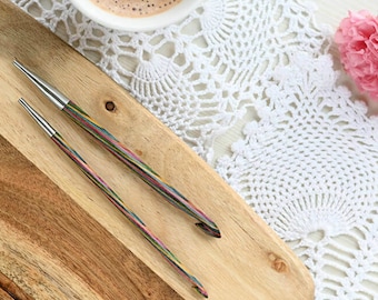 Tunisian Wooden Crochet hook - interchangeable KnitPro Symfonie crochet hook