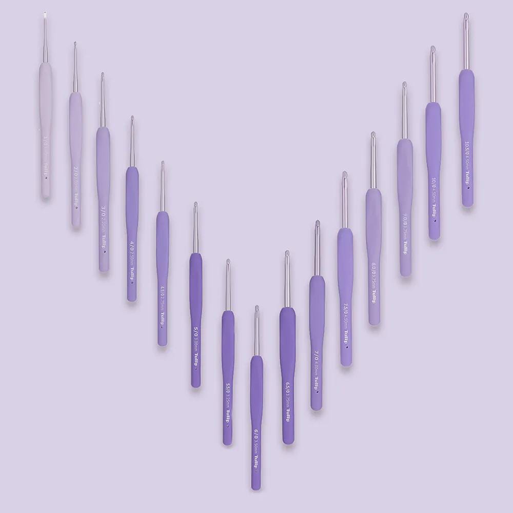 ヒロフミ Crochet Hook Tulip Etimo Murasaki - Etsy