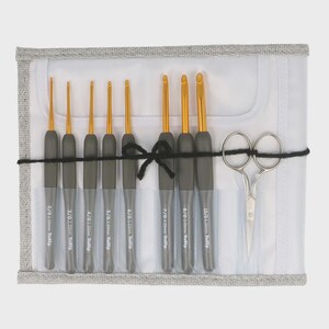 Tulip Etimo crochet hook set - Premium Gold or Royal Silver zdjęcie 17