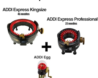 Addi Express Kingsize 890-2 Addi Egg 880-2 Knitting Mills 