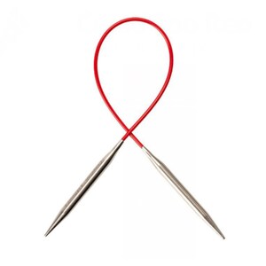 ChiaoGoo Knit RED Circular Needles - US 8 (5.00mm) - 40