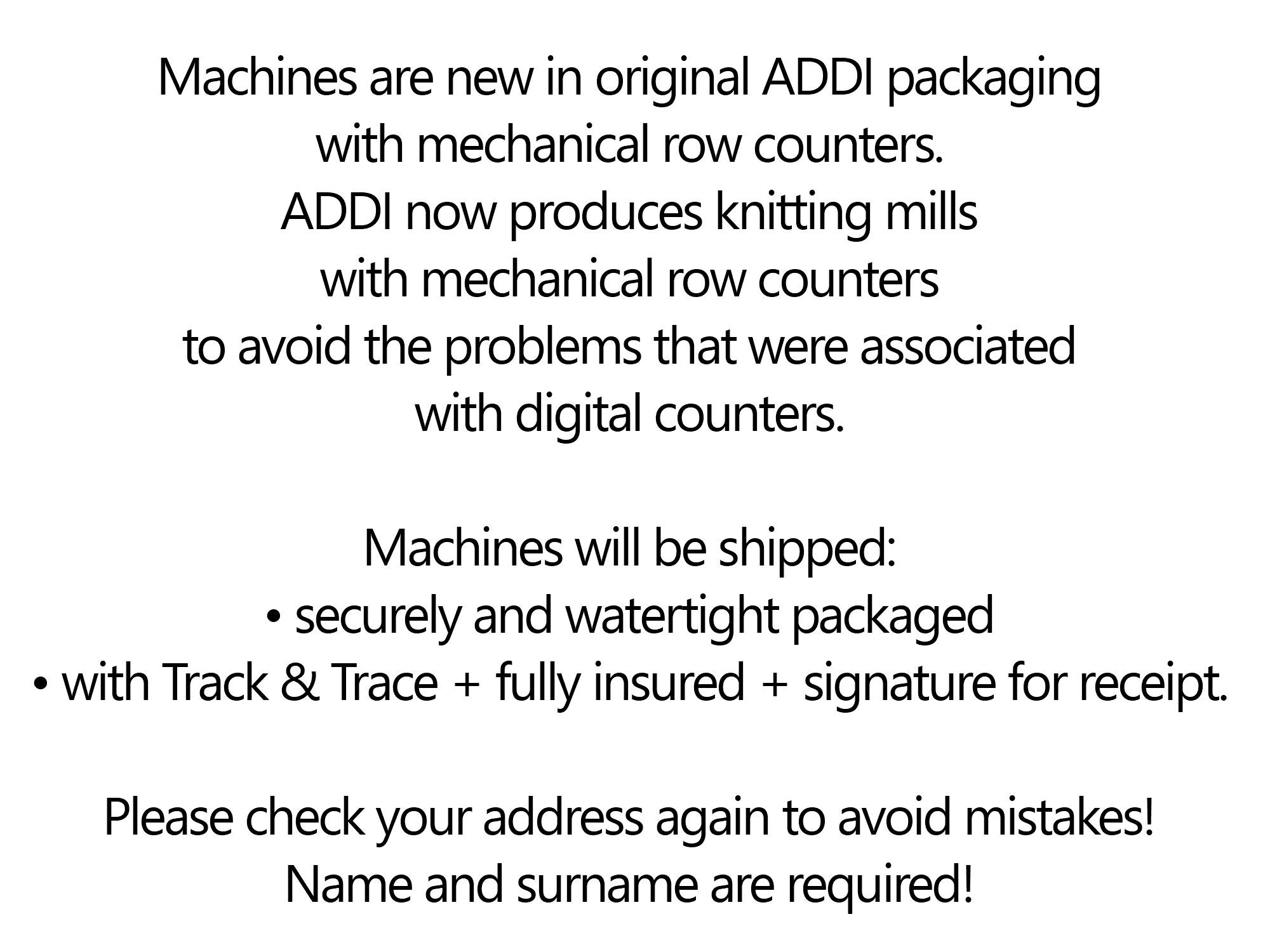 Addi Knitting Machine Express Kingsize With 46 Needles 890-2 Accessory  Selection 