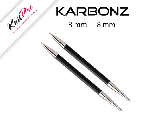 2.5//3mm Knitters Pride Karbonz Interchangeable Needles