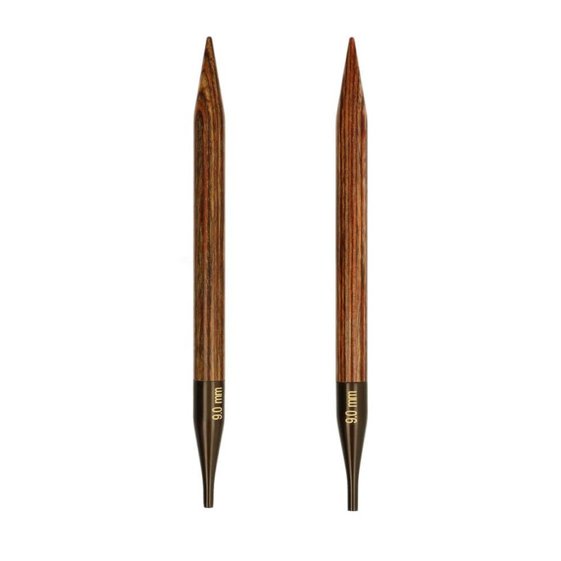 Interchangeable Wooden Circular Knitting Needle Tips Knitpro Etsy