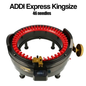Addi Express Kingsize knitting mill 890-2 - hand knitting machine with 46 needles - Shipping fully insured!