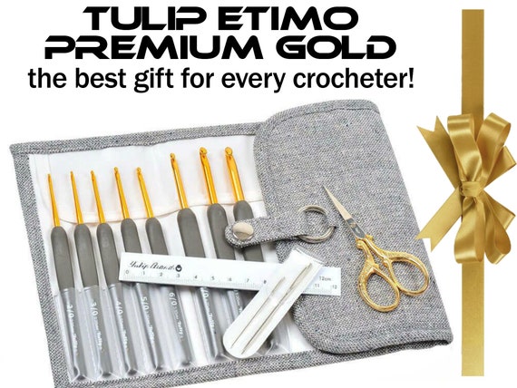 Tulip Etimo haaknaalden set - Premium Gold of Royal Silver