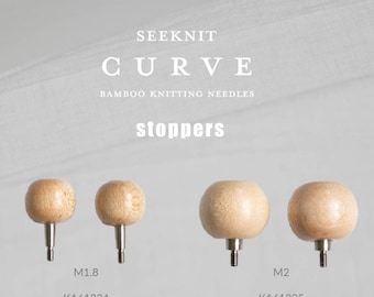 Bouchons de câble Seeknit CURVE pour points de tricot Seeknit CURVE