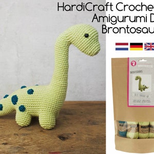 Hardicraft - Crochet Amigurumi Kit Packages Dino Brontosaurus
