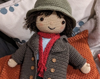 PATTERN DCI Vera Stanhope Crochet Doll Amigurumi pattern