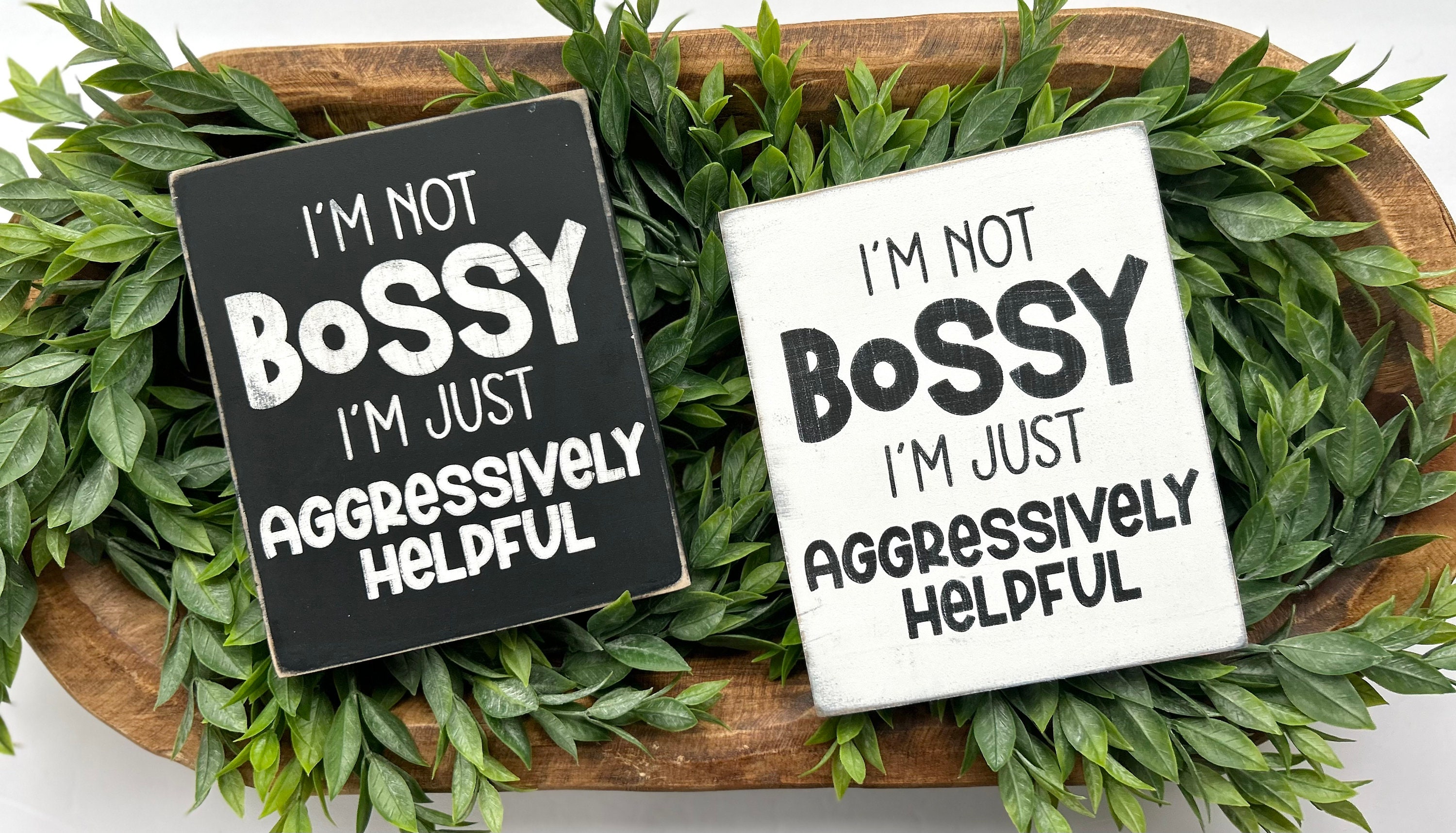 I'm Not Bossy I'm The Boss Bitch Meaningful Gift I Am The Boss Bossy Gift  Poster