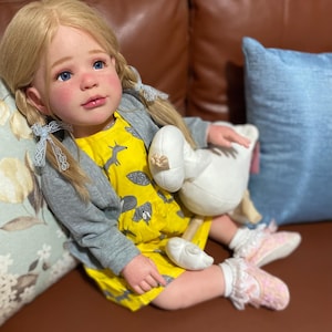 30.3&quot; Toddler Sally By Regina Swialkowski. Real human hair. Ready to ship worldwide with DHL EXPRESS.