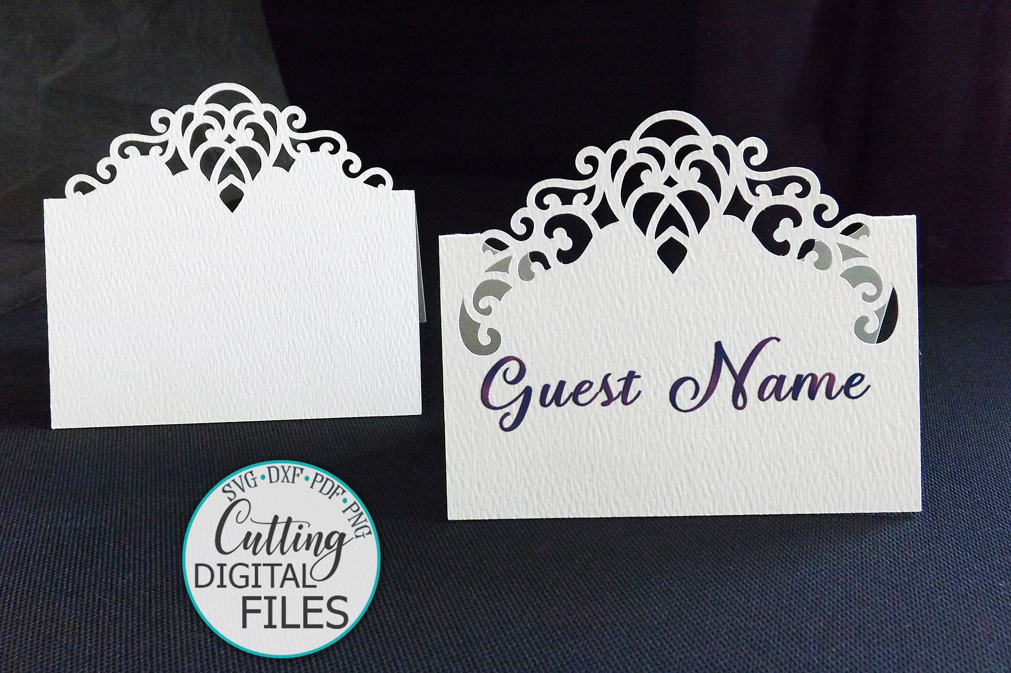 Place Card Svg Diy Wedding Svg Escort Cards Svg Dxf Eps Etsy Singapore