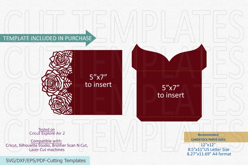 Free Free 292 Free Tri Fold Wedding Invitation Svg SVG PNG EPS DXF File