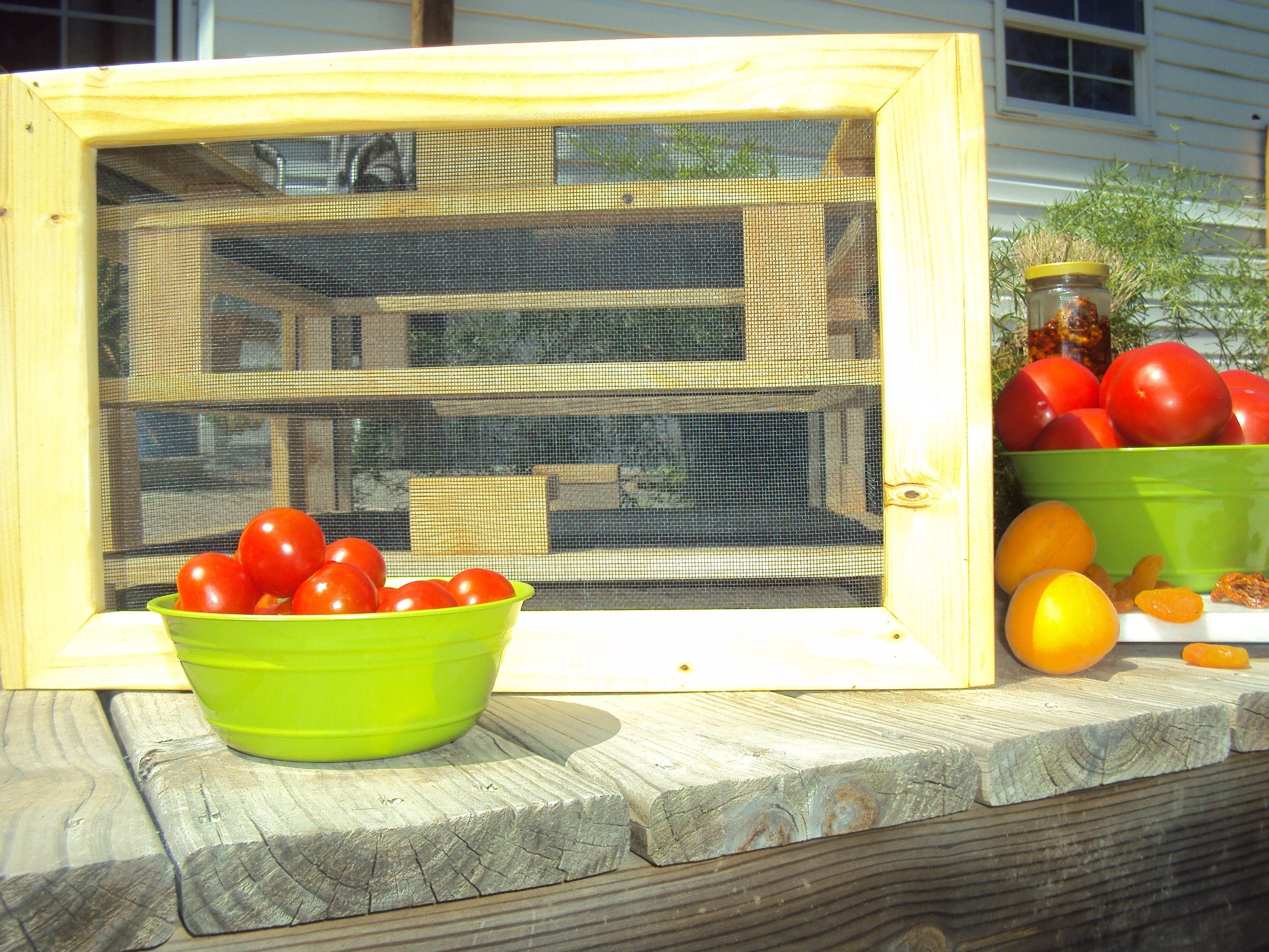 DIY Sun Dried Tomatoes Solar Food Dehydrator Solid Wood Etsy