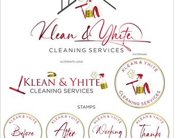 Cleaning Services Premade Logo Design