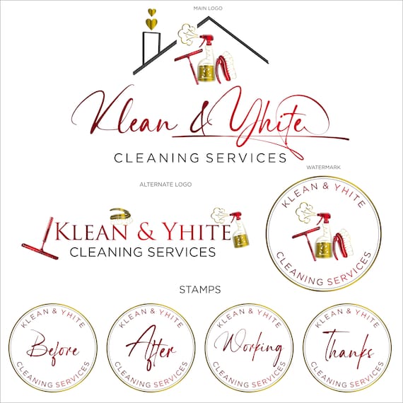 Cleaning Services Premade Logo Design