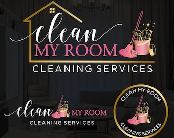 Modern Cleaning Service Logo Design