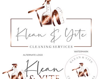 Logo design, Cleaning Services logo, Cleaning Logo, Custom Logo, Premade Logo, Cleaning Logo, Business Logo, Cleaning Services