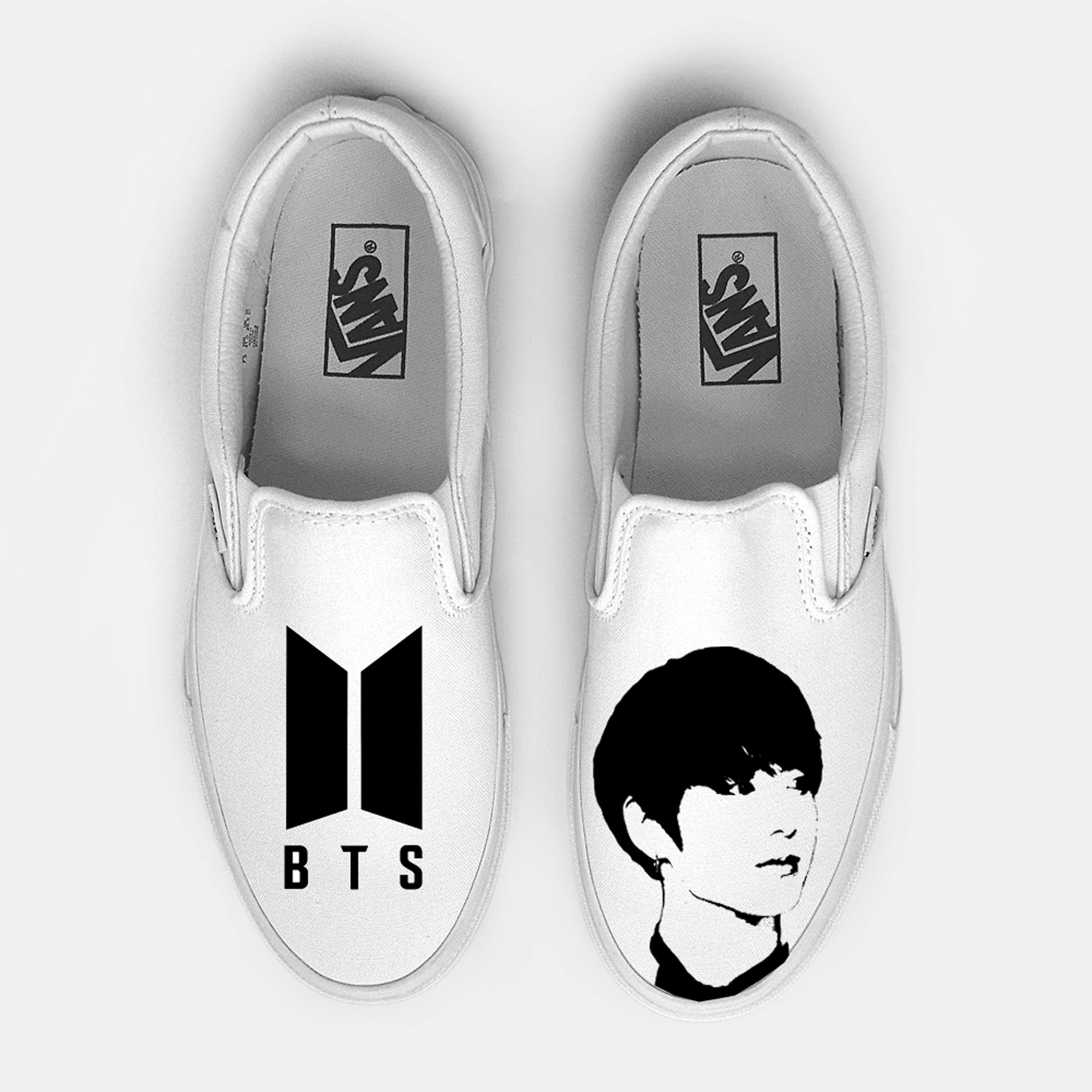 BTS Kpop Jungkook Custom Hand Painted 