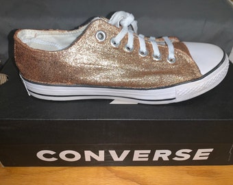 rose gold converse size 5
