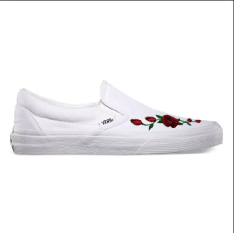 vans slip on rose vans slip on rose