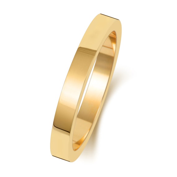 9ct gold hotsell ladies wedding rings