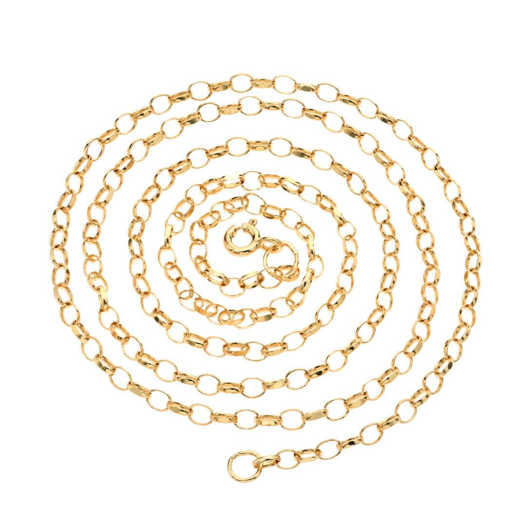 Nicolis Cola 17,80cts Diamant 18K Gold Große Gliederkette Halskette Im