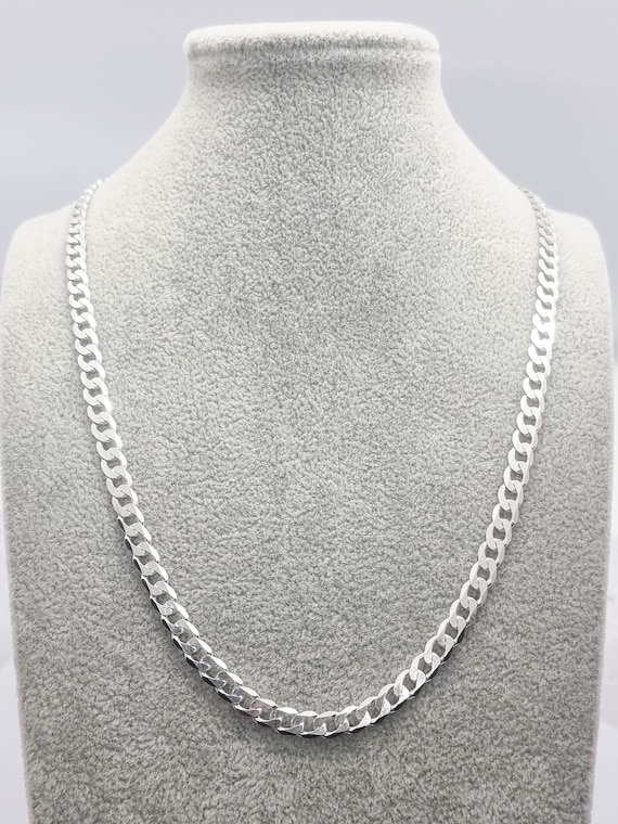 Sterling Silver Venetian Box Chain Necklace - 925 Silver, 16 To 30 Inch Lengths