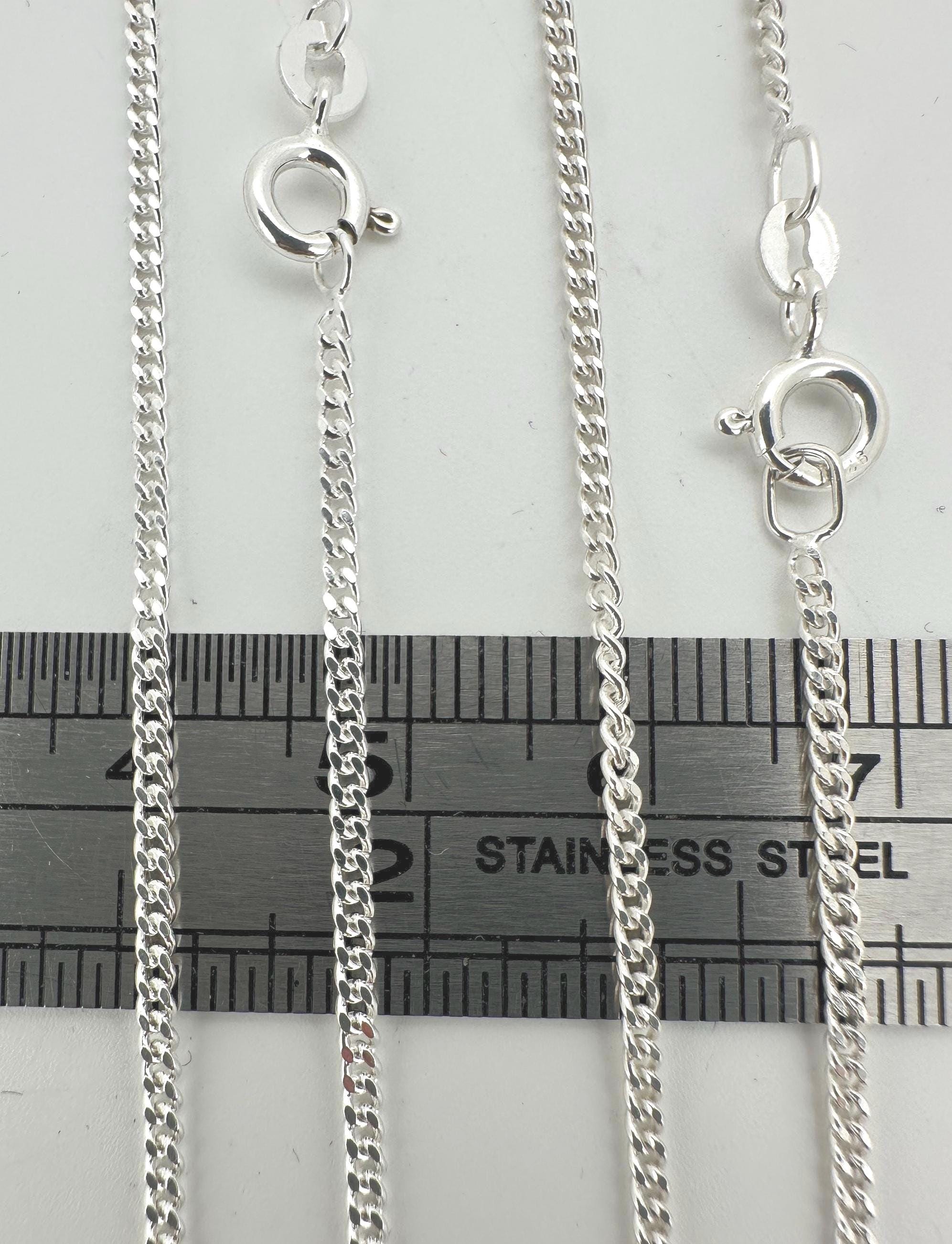 Collana Regalo Compleanno Argento Collana Sottile In Argento Sterling 925 Garantito, Catena Rolo, Lunghezza Regolabile 16-20 Pollici - Gioielli Tommyway, Perfetta Per Regali Gioielli Argento 925 Garantito Italia - Foto 4