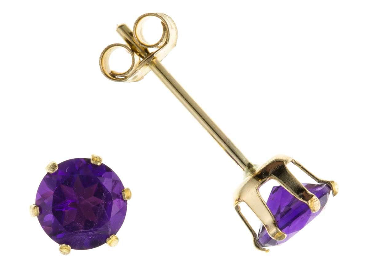 Ohrstecker 18 Kt Roségold & Brauner Diamant - "Tiny" - La Pantera - Edelsteine & Juwelen Wien