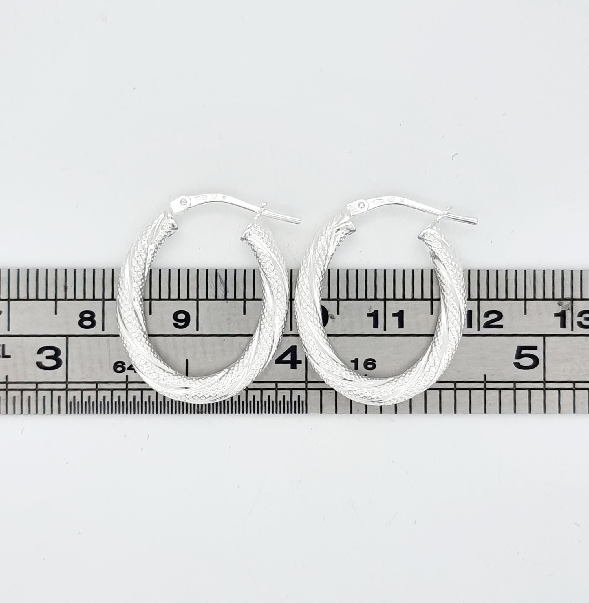 Gioielli Eleganti Donna Orecchini Cerchio Grandi In Argento 925 - Design Creolo Per Donna Orecchini Uomo Cerchio