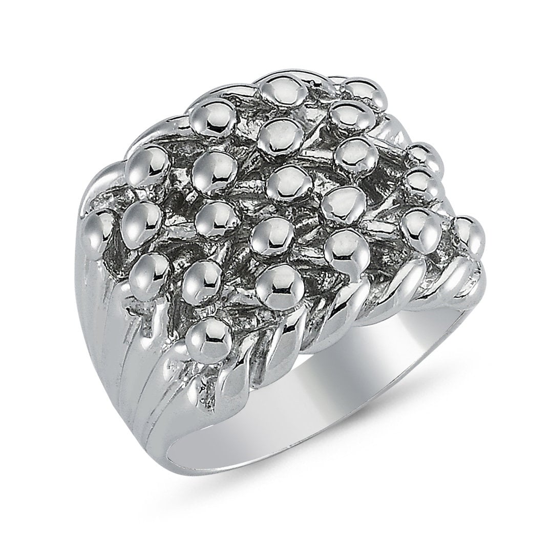Details about Heavy 925 Sterling Silver 3 Row Buckle Keeper Ring Details about Heavy 925 Sterling Silver 3 Row Buckle Keeper Ring