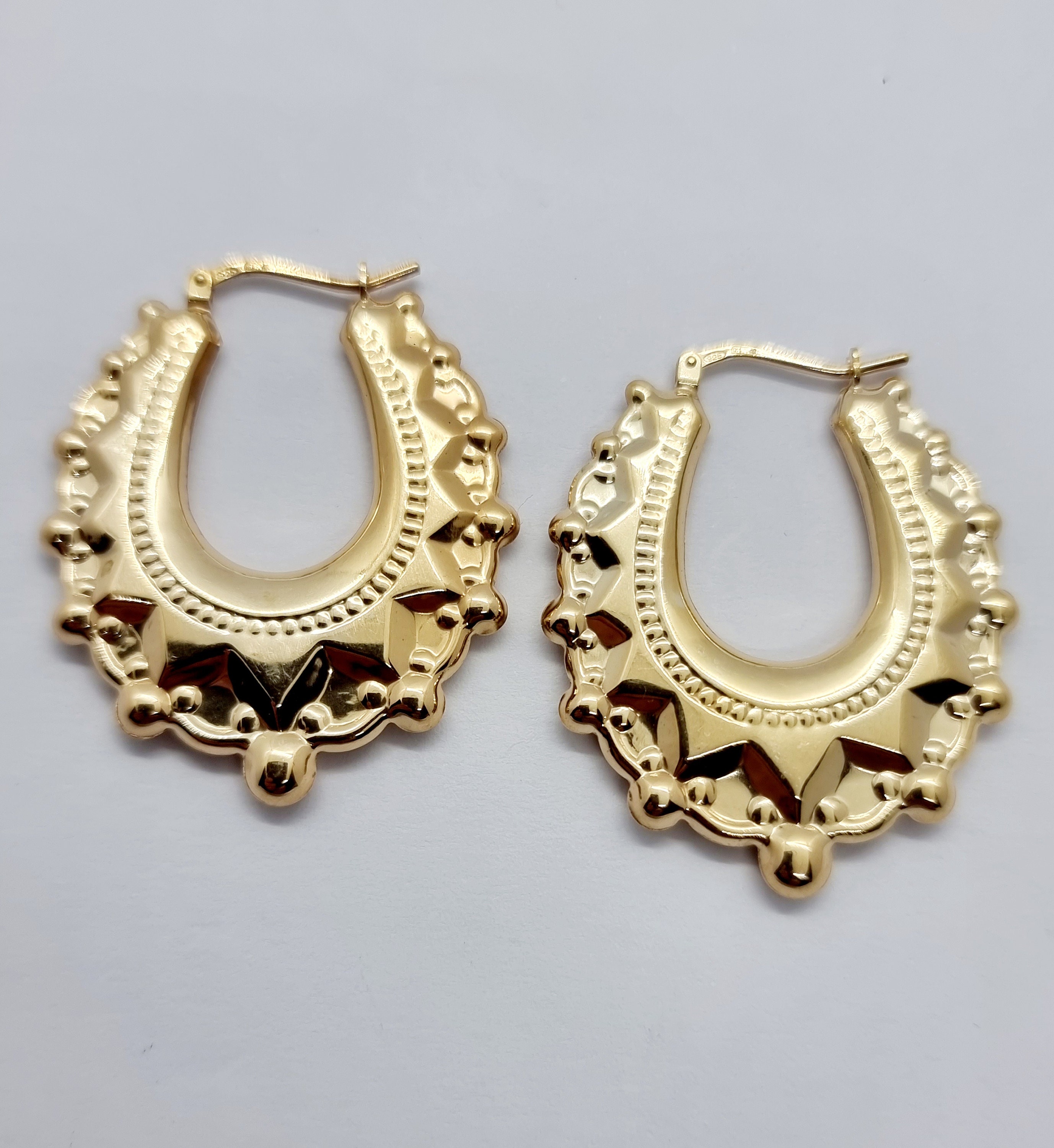 Elli Orecchini A Cerchio Creoli Mini Prezioso In Argento Sterling 925 - Foto 4