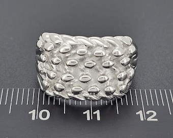 スターリングシルバー メンズ 5連キーパーリング - ギフトボックス入り