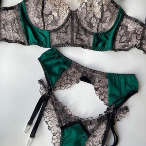 Emerald Lace Panties 