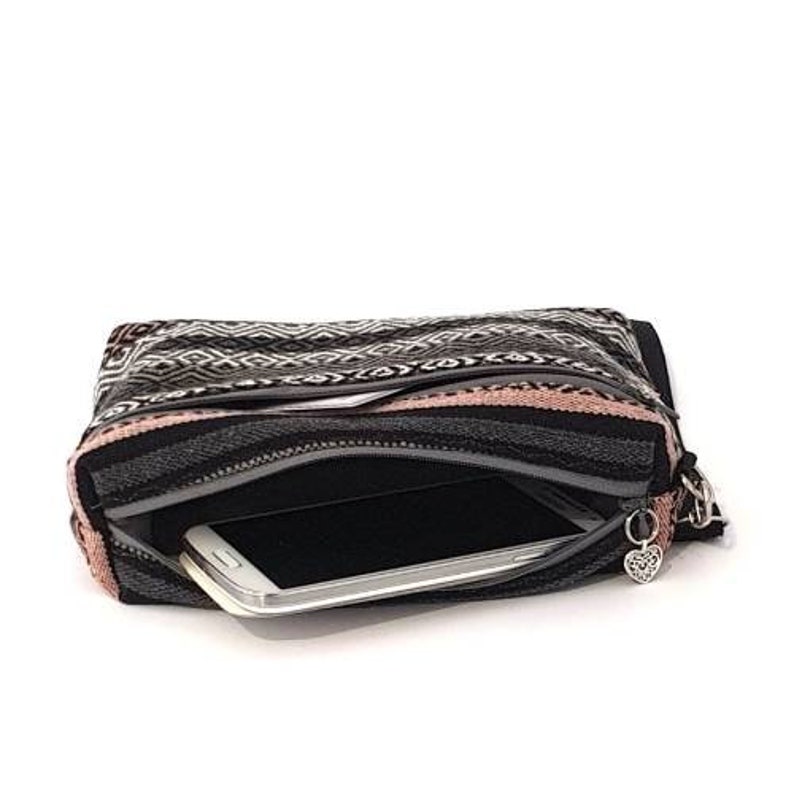 Wristlet pouch Small zipper pouch Small zipper wallet phone pouch