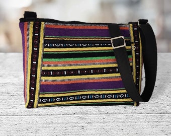 Mexican fabric shoulder Crossbody purse bags/ Handbags handmade
