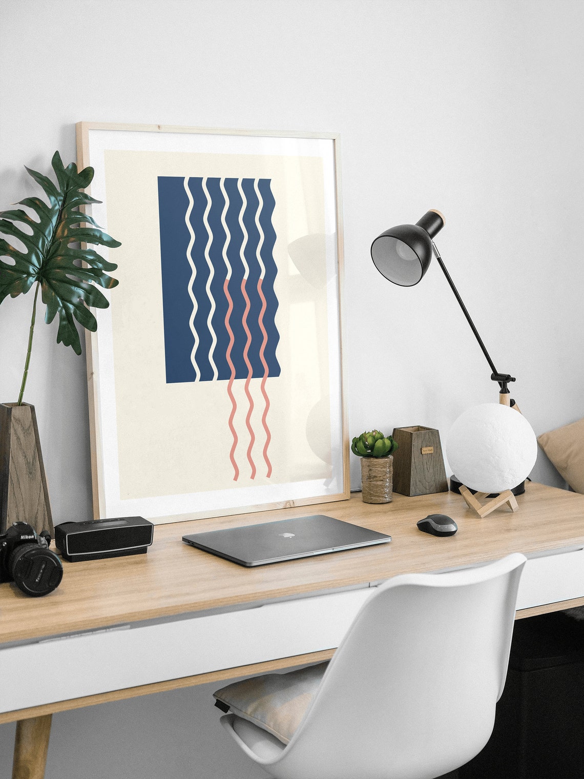 Minimalist Print Edgy Wall Art Beach Colour Print Edgy Minimalist Boho