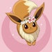 Eevee Pokemon Printable Pokemon Print Cute Eevee Kawaii Pokemon Eevee