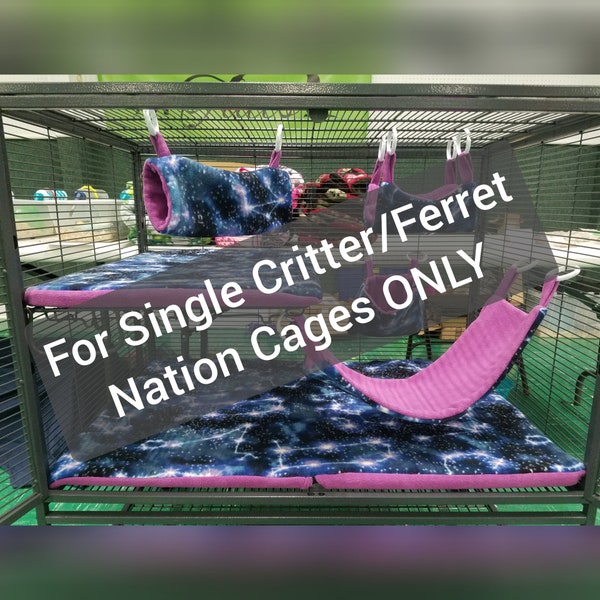 Single Critter/Ferret Nation Liner Sets - Made to Order