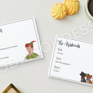 Movie & Dinner Cards | Dinner Date Ideas | Meal Idea Family Friendly | Movie Night Couple | Movie Night Family | DIGITAL DOWNLOAD | Set 1