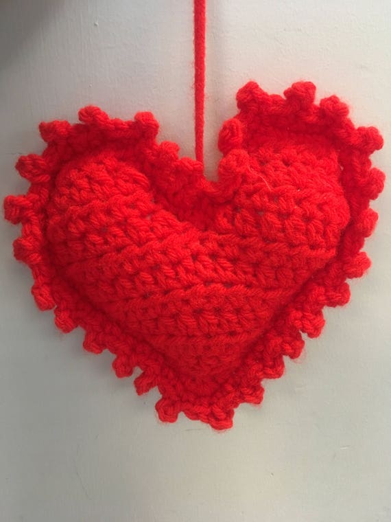 Cuore All Uncinetto Etsy