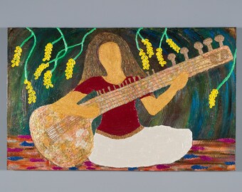 Saraswati - ORIGINAL ARTWORK